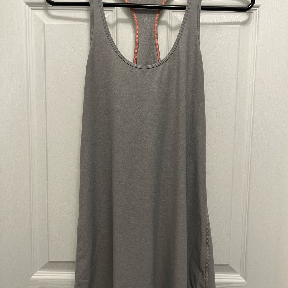 Lululemon tank. Grey, loose fit.